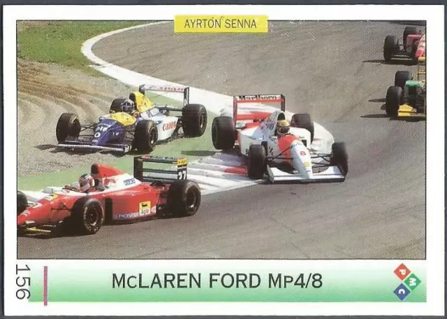 PMC-AYRTON SENNA "MAGIC SENNA" F1- #156-McLAREN FORD Mp4/8-MONZA-ITALY-1993
