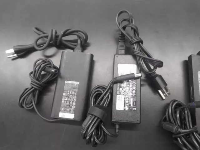 LOT of 50 Dell 90W AC Adapter Power 19.5V 4.62A 7.4x5mm Tip Various Models