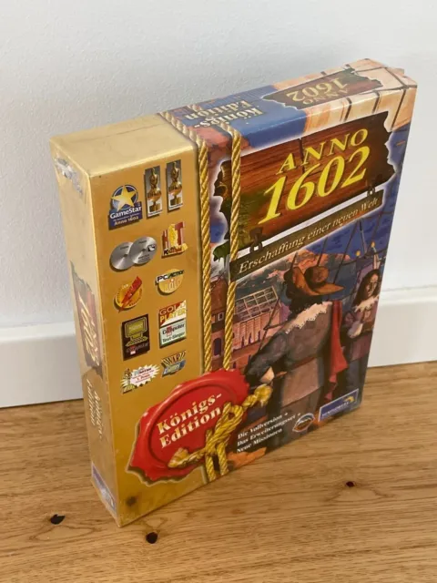 Anno 1602 - Königs Edition  * NEU / SEALED * Big Box PC 1999 MINT Königsedition