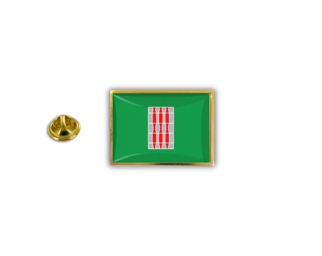 pins pin badge pin's metal epoxy avec pince papillon drapeau italie umbria