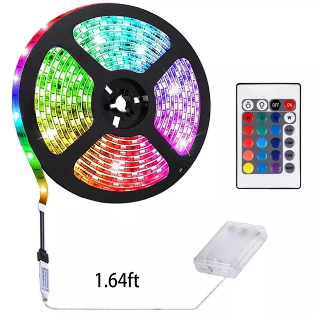 Strip Light LED Beads Lighting Device Battery-operation Party Decor