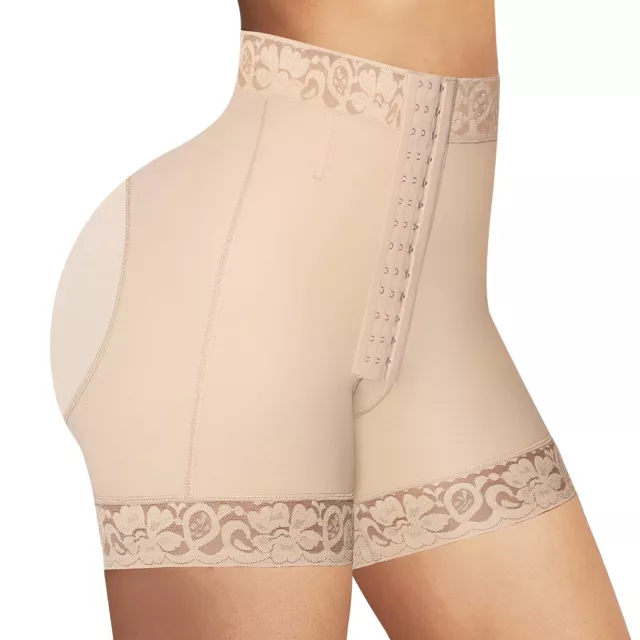 Butt Lifting Shapewear Tummy Control Womens Faja Shorts Butt Lifter Panties B...