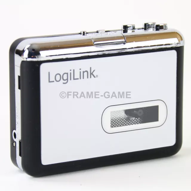 Logilink UA0156 Silber Gebraucht Tragbarer Cassette Player Kassettenspieler