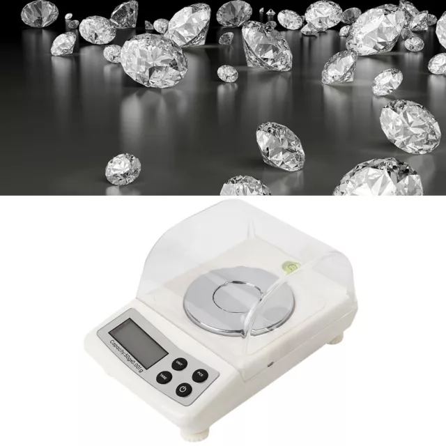 0.001-50g LCD Digital Electronic High Precision Jewelry Laboratory Kitchen SD