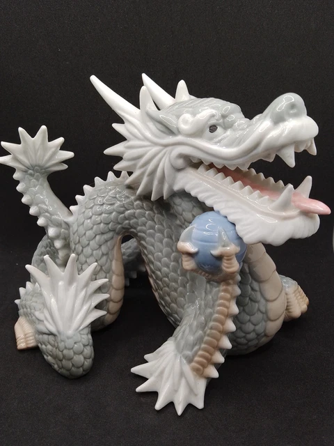 Yoshimi k Ceramic Dragon Figurine J. Jenkins Large Dragon Ornament