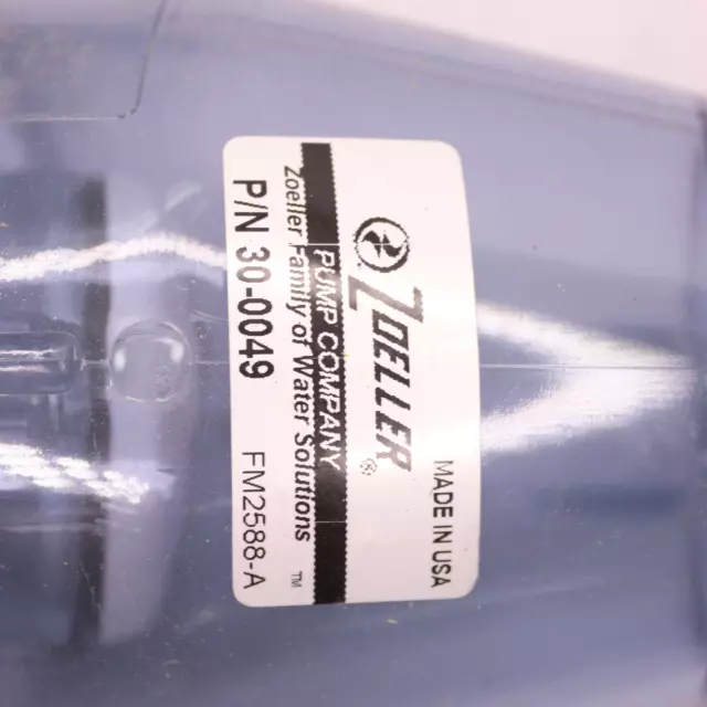 Zoeller Quiet Check Solvent Weld PVC with Quarter Turn Ball Valve 30-0049 2