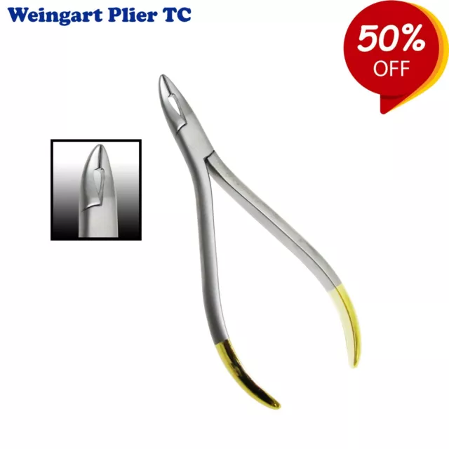 Dental Orthodontics WEINGART Universal Pliers With TC inserts- Archwire Removal