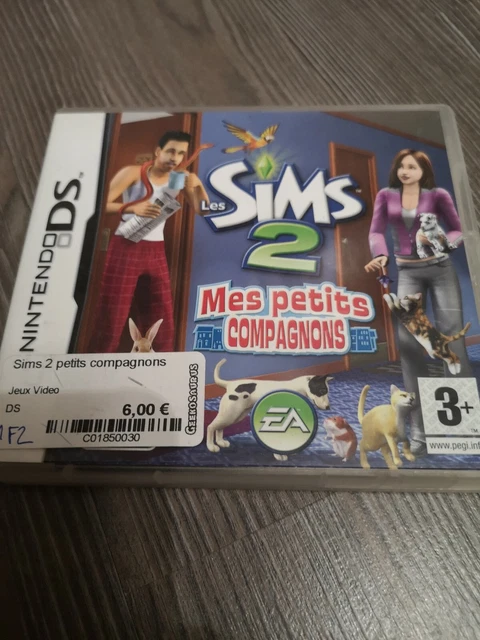 Jeu Nintendo DS 'Les Sims 2 : Mes Petits Compagnons !' - Bon état, Complet, Testé