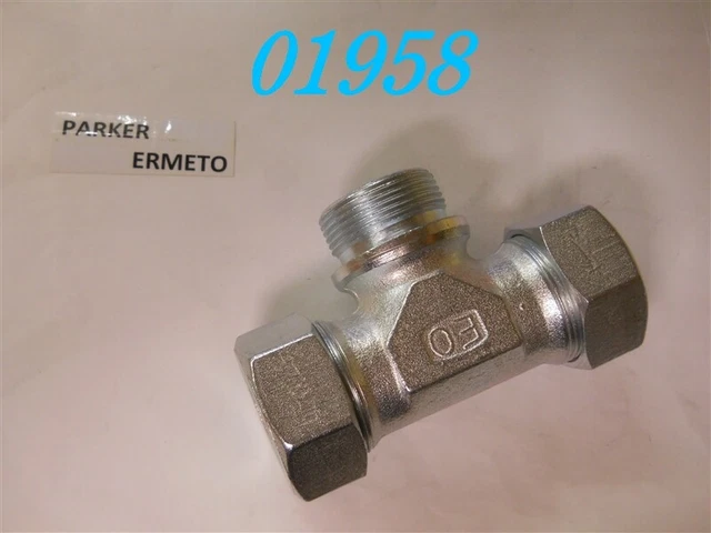 Parker Ermeto Raccordo A Vite A T Te 35-Pl 1 1/4" Plr