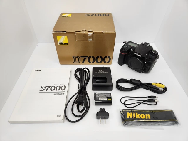 [NEAR MINT] Nikon D7000 Digital SLR Camera Body Black 20,174 shots From Japan