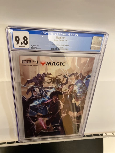 Magic 1 CGC 9.8 Comics Vault Live  Variant Yoon Cover
