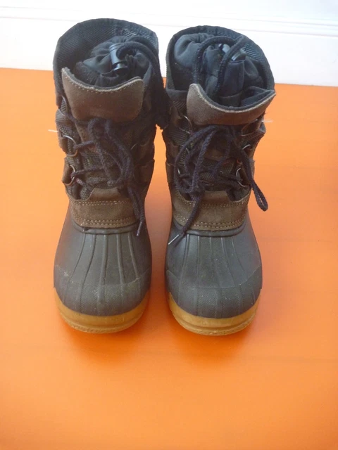 Botte de neige Après-ski Décathlon Quechua à scratch pointure 35 enfant fille TBE - Chaussures