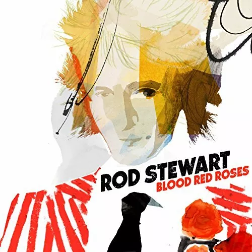 Blood Red Roses [Audio CD] Rod Stewart New Sealed