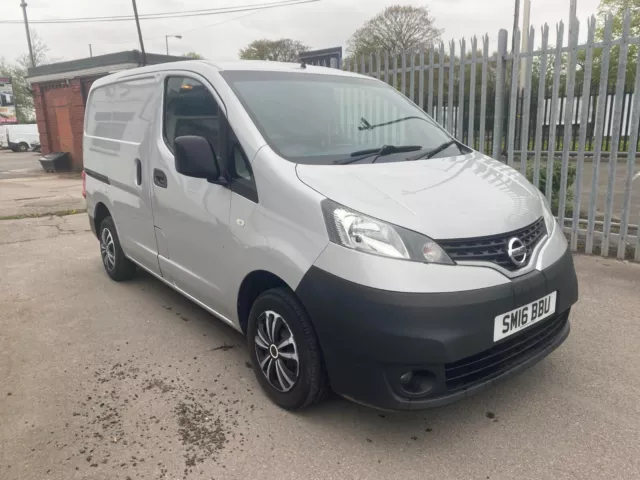 2016 Nissan Nv200 Acenta Dci 90Bhp Panel Van  Light  Damaged Reparaible Salvage