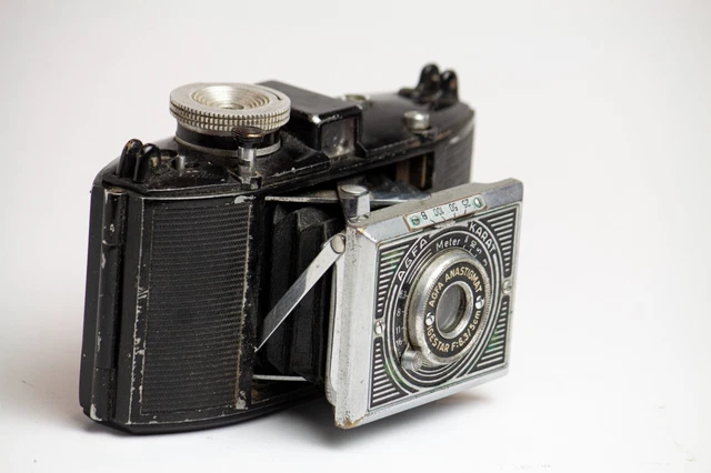 Cámara de visor plegable Agfa quilates - Igestar F:6,3/5 cm