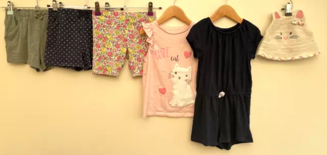 Girls Bundle Of Clothes Age 4-5 Monsoon Next H&M