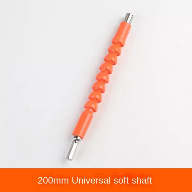 Orange Universal Joint Shaft Set Plastic Electric Drill Flexible Shaft  Worker
