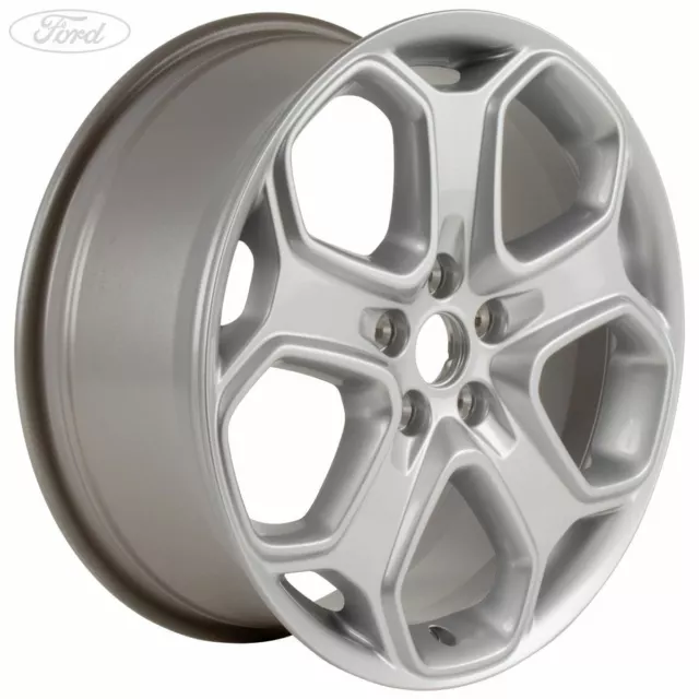 Genuine Ford Focus Mk2 18" Alloy Wheel 5 Spoke Y Design Silver 2237317