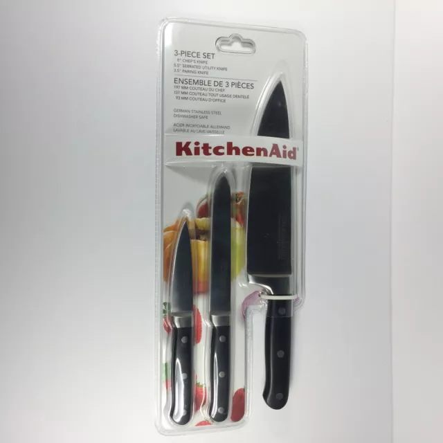 KitchenAid KKFTR14SL Classic 14-Piece Knife Set Silver KKFTR14SL - Best Buy