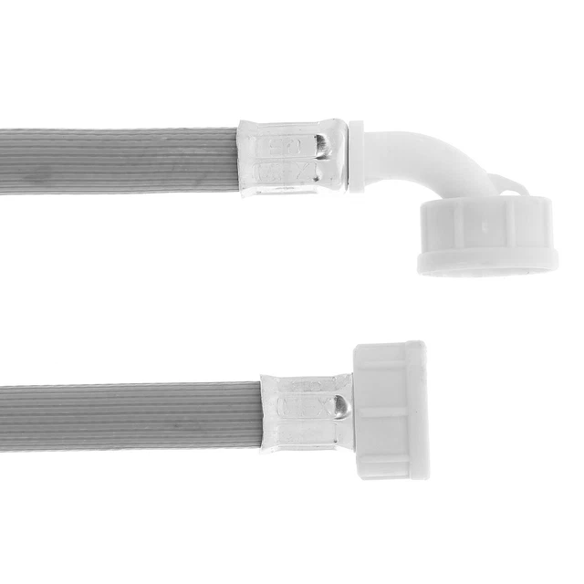 WASHING MACHINE FILL Hose 1.5m Grey Dishwasher Hot or Cold Water Inlet