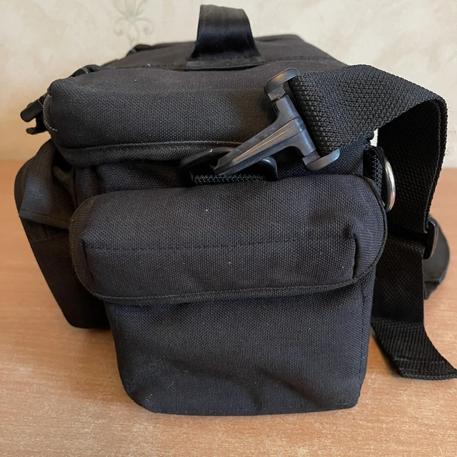 Large Sony Black Video Camera Bag Camcorder Case 13x6x7 Inches Nylon Padded 3