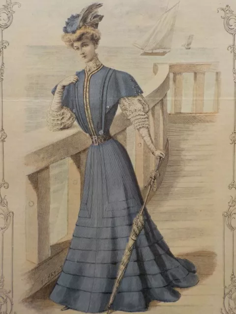 JUGENDSTIL und MODE aus Paris: La Mode Illustrée. 27-1906