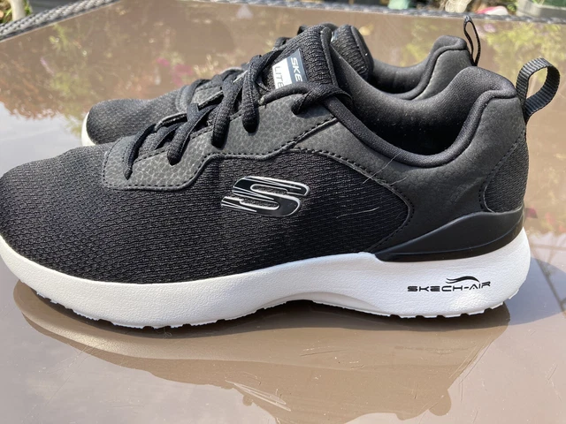 SKECHERS SKECH AIR BLACK Trainers Size 4.5 Worn Once Briefly
