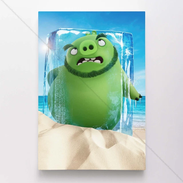 The Angry Birds Movie Poster Canvas Movie Print #2567