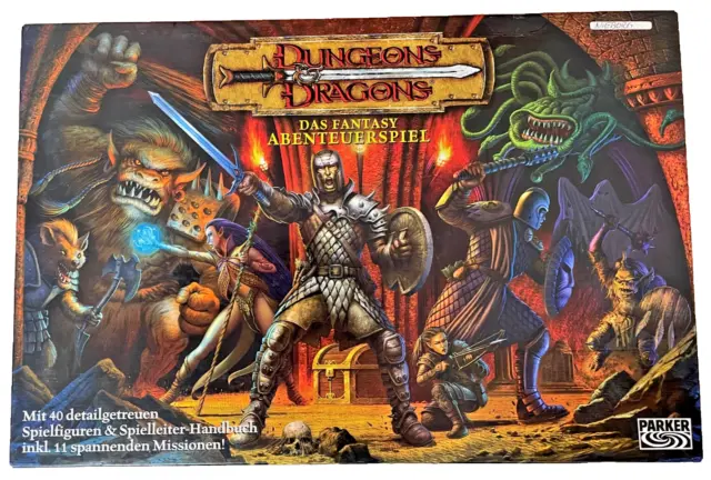 🤩Dungeons & Dragons 🤩 Das Fantasy Abenteuerspiel 🤩100%komplett+OVP🤩