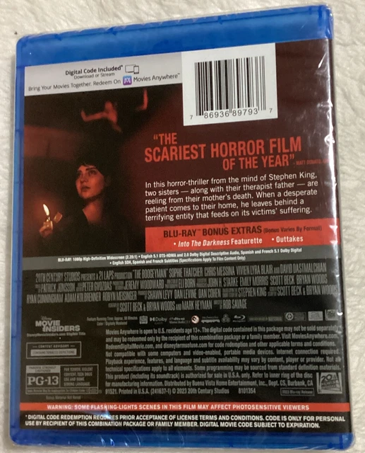 THE BOOGEYMAN (BLURAY) Region Free A, B And C SEALED EUR 16,79
