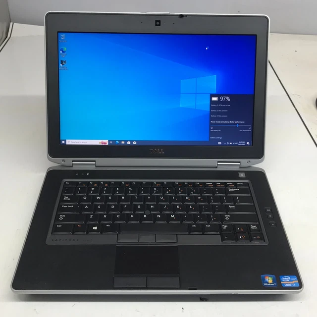 DELL LATITUDE E6430 CORE I7-3540M @3.00GHz 4GB RAM 128GB SSD WIN-10P*BAD BATTERY