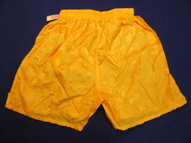 Lot of 4 pcs Bakka Soccer Shorts Gold Color Size Youth XL 3