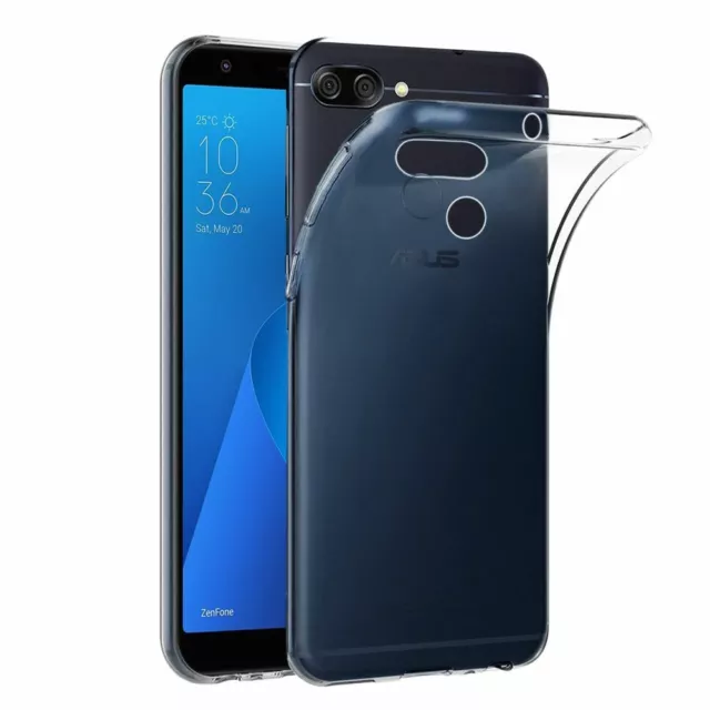 Coque Asus Zenfone Max Plus M1 ZB570TL Etui Housse Silicone TPU Gel ULTRA FINE