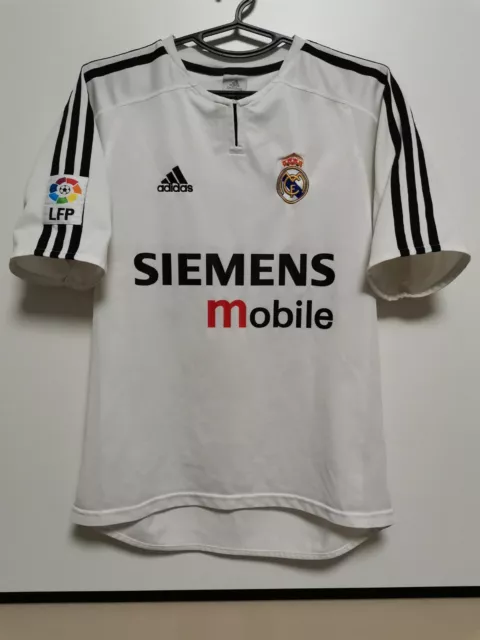 Size S Real Madrid 2003-2004 Home Football Shirt Jersey