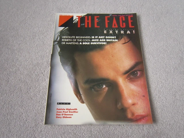 THE FACE MAGAZINE - Nick Kamen cover (April 1986 - Issue 72
