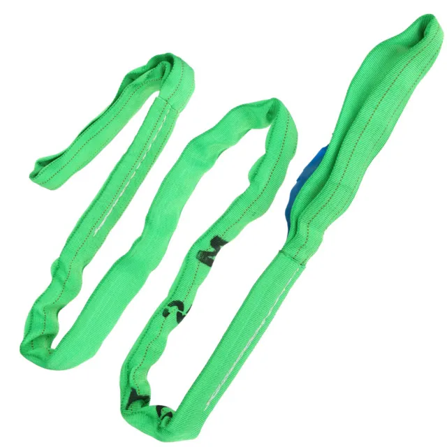 Cinghie per rigging imbracatura poliestere doppia fibbia piatte flessibili
