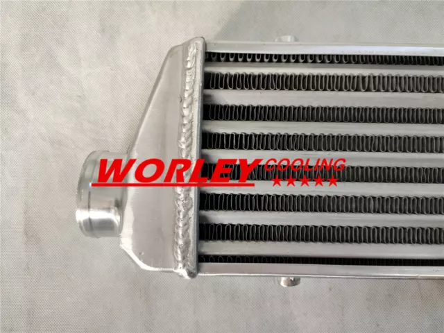 FMIC Universal Delta Fin INTERCOOLER 145MM * 326MM * 50MM 2.25" in/outlet new 3