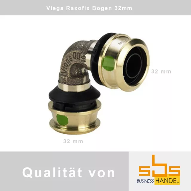 Viega Raxofix Coude 90° - 32mm - Modèle 5316 - Raccords de Presse Essayage