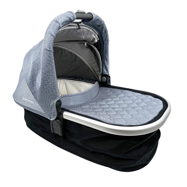 UPPAbaby Bassinet Gregory (Blue Melange/Silver) Mélange/Silver) Pre Owned