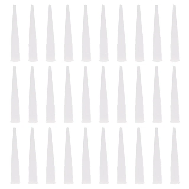 REUSABLE SAUSAGE CAULKING Tips and Cone Nozzles Caulk Nozzle Applicator £8.40 PicClick UK
