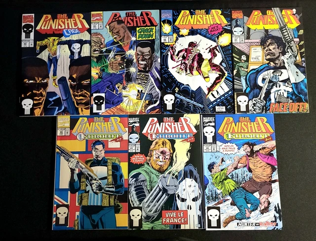 The Punisher # 60 61 62 63 64 65 66 Vol 2 Marvel Comics Comic Book Lot of 7