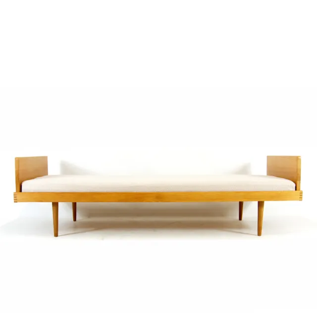 Retro Vintage Danish Design Oak Single Day Bed Futon Sofa Mid Century 1960s 70s