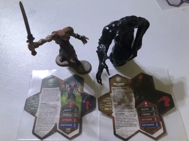 Heroscape “Void Archon” Custom Valkrill figure and card. 3