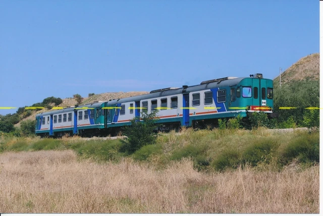 Farb-Foto FS Dieseltriebwagen ALn 668 1094 Canne di Battaglia 2016