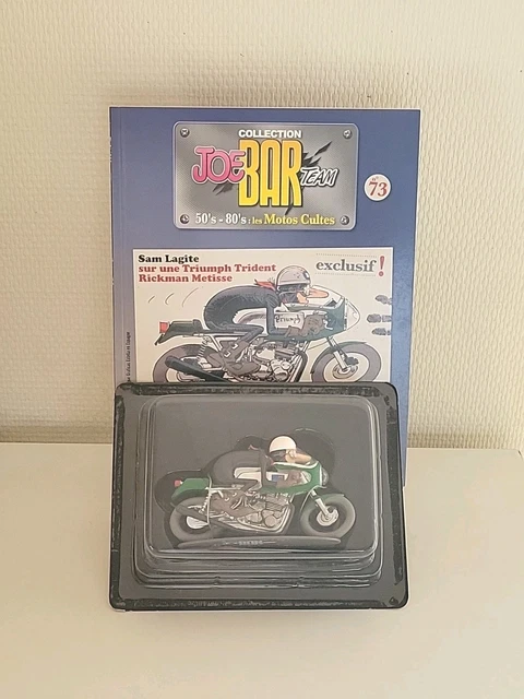 MOTO JOE BAR TEAM SERIE 2 N° 96 JAWA CZ 350 BILL IVY 1969