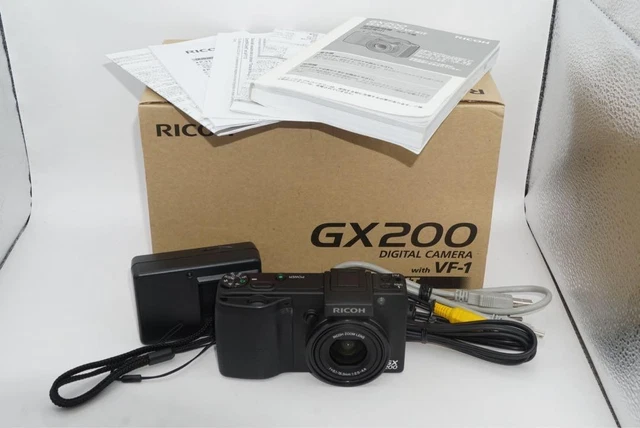 Lens Ricoh Gx200 Street Photography Ricoh GX200 Black Compact