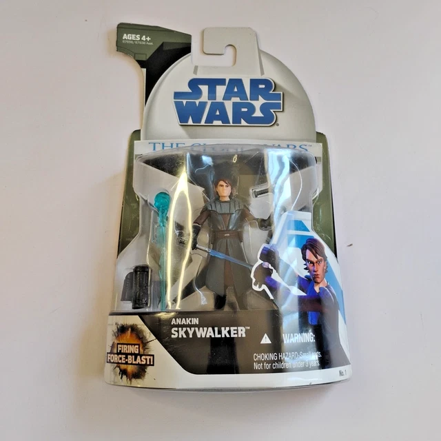 Star Wars The Clone Wars Anakin Skywalker 3.75" Action Figure Hasbro 2008