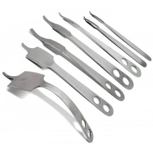 Hohmann Retractor Surgical Orthopedic Stainless Steel Instruments Set of 7 Pcs