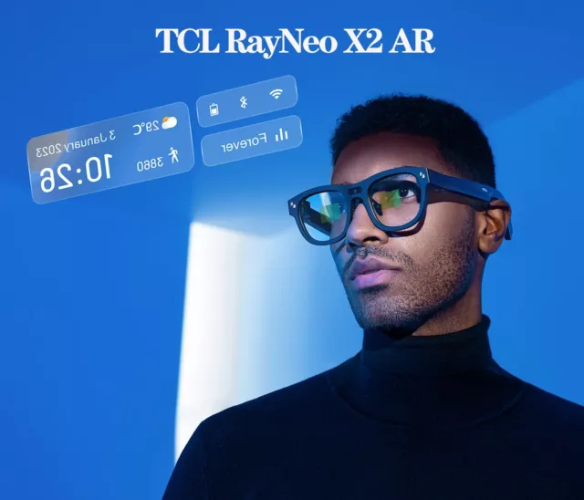 RayNeo TCL X2 AR Wireless Glasses XR Smart Glasses Dual Full Color Micro Display
