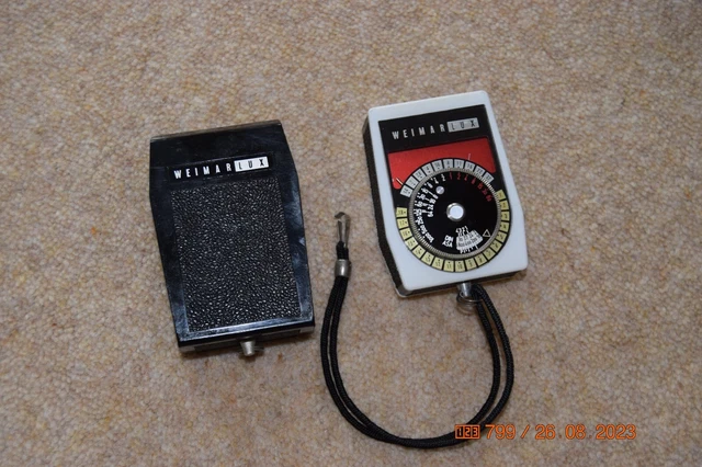 Weimar Lux Selenium Cell Exposure / Light Meter - Working well  - Nice